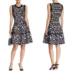 Kate Spade jacquard knit fit and flare dress